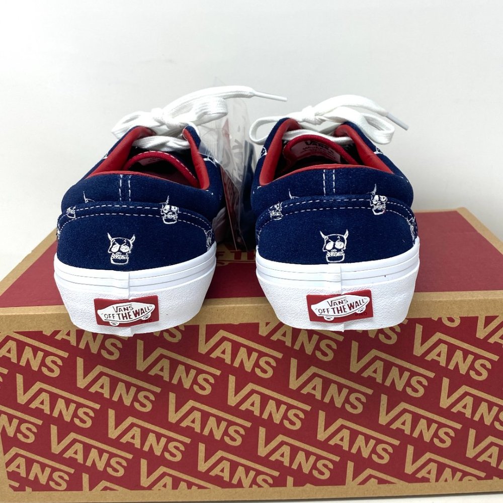 VANS Halloween Era Pro Kader Sylla Suede Navy SB Shoes Men's Size VN0A347L0V0 - Picture 6 of 11